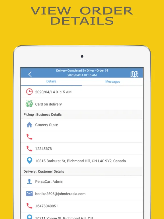 Tangkapan skrin PersaDrive - for Drivers iPad 